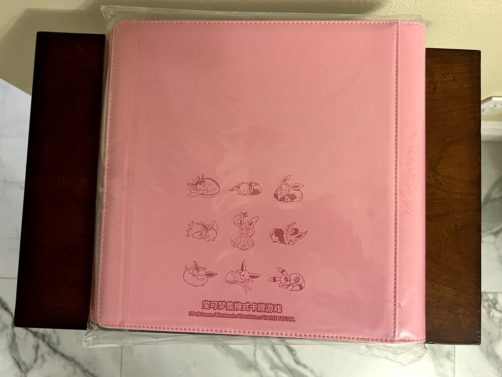 US SELLER Pokemon Sylveon 480 Slot Binder Chinese Eevee GX Gift Box - Sealed