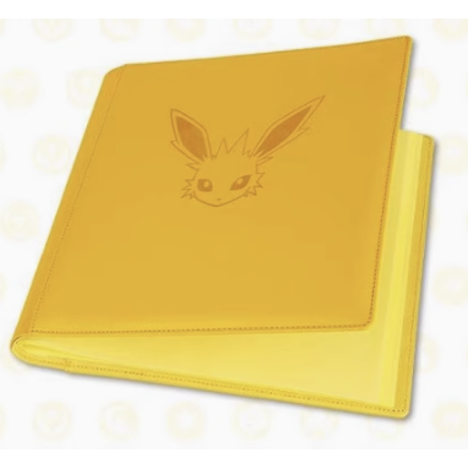 [US SELLER] Pokemon Jolteon 480 Slot Card Binder from Chinese Eevee Gift Box