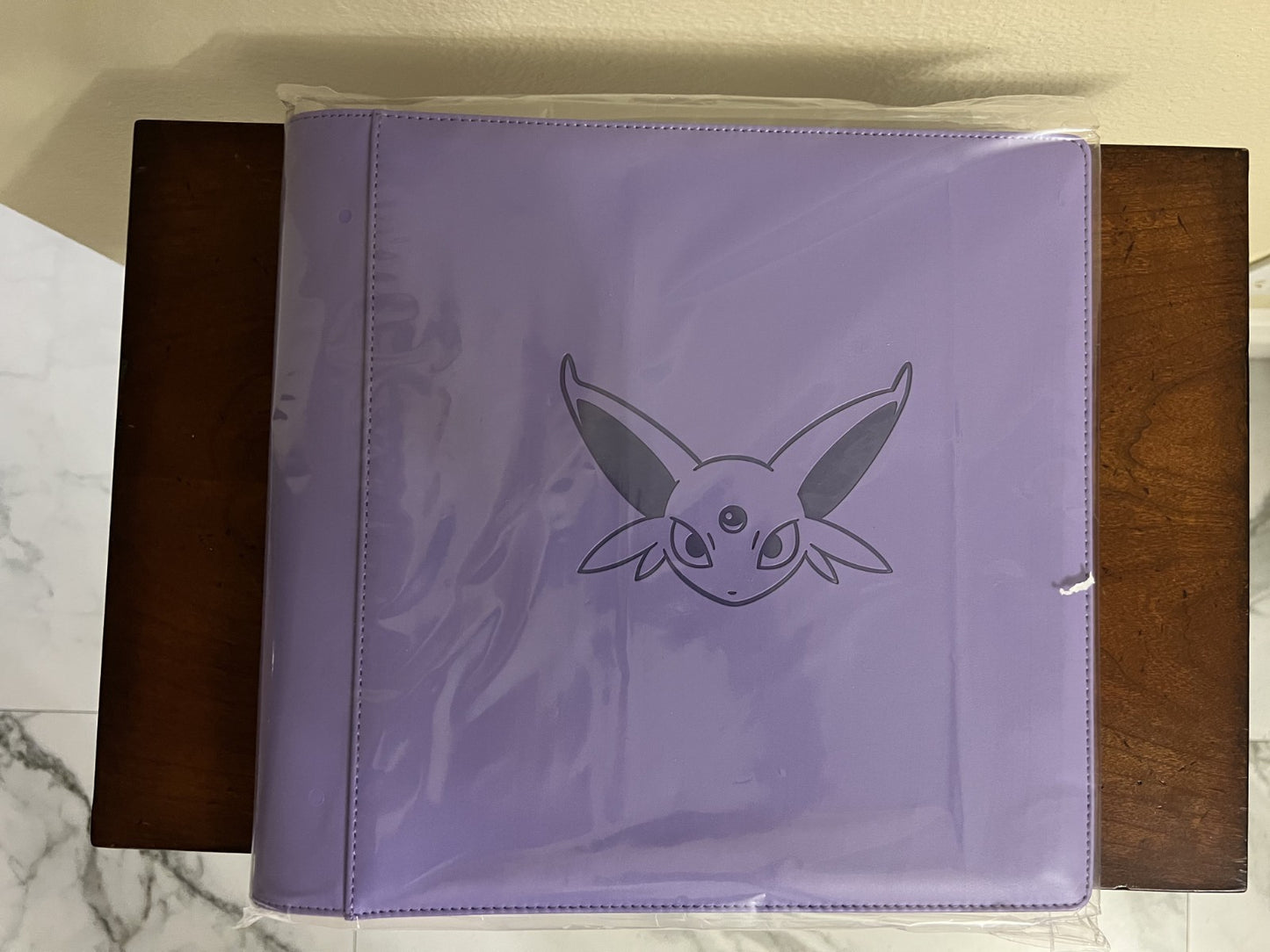 US SELLER Pokemon Espeon 480 Slot Binder File Chinese Eevee Gift Box - Sealed