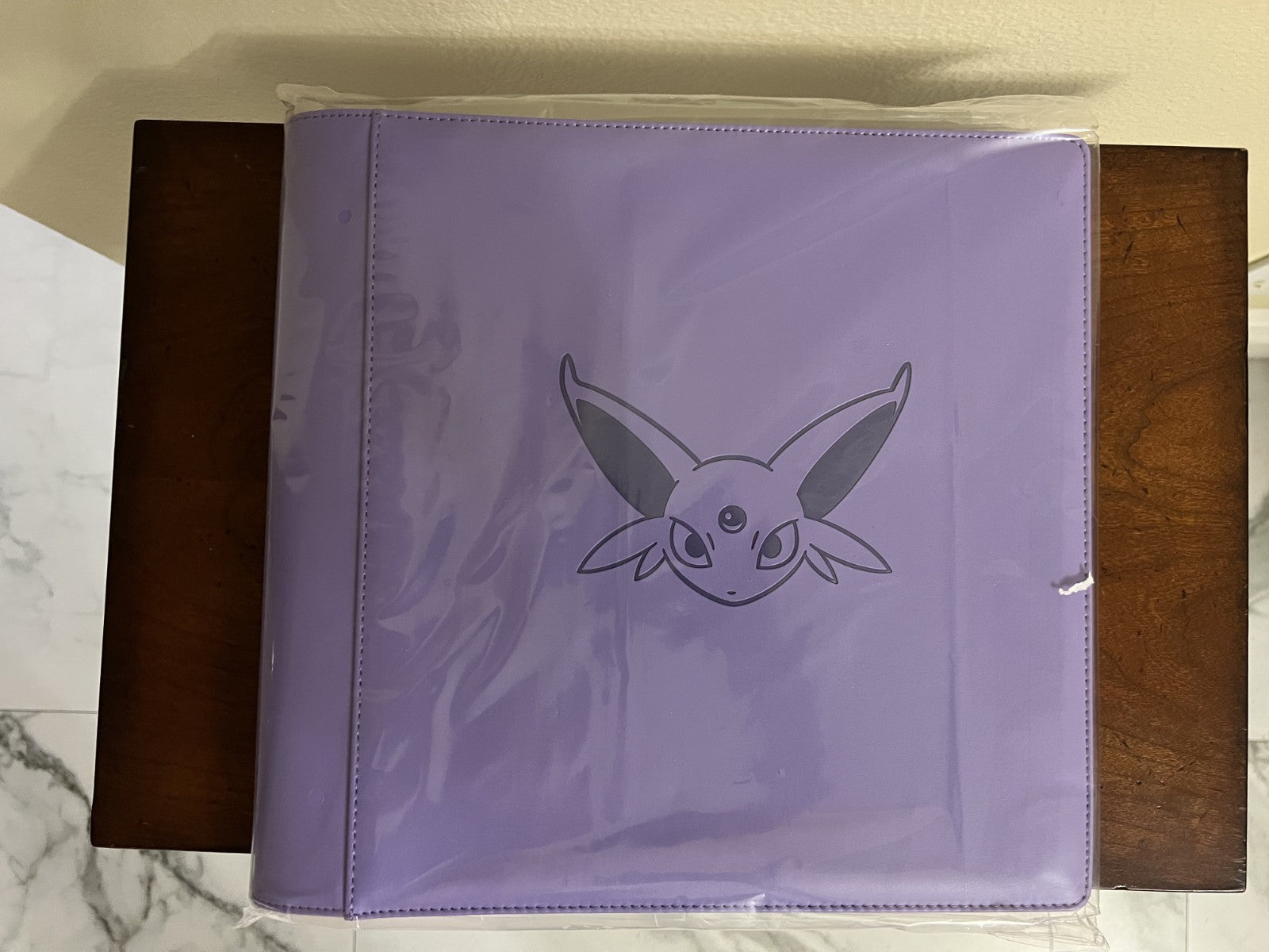 US SELLER Pokemon Espeon 480 Slot Binder File Chinese Eevee Gift Box - Sealed