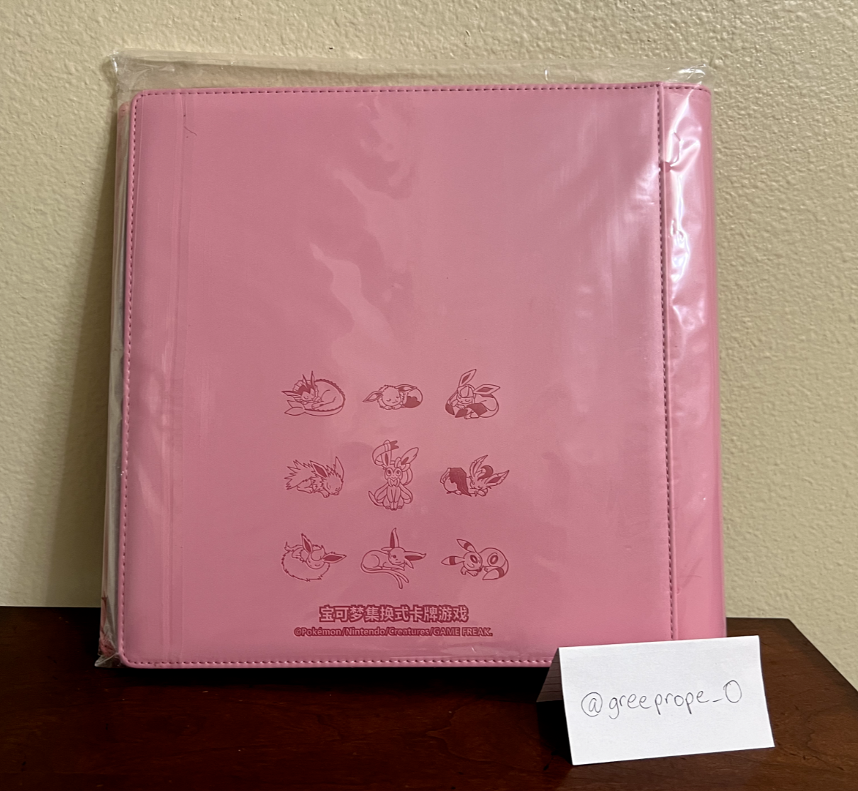 US SELLER Pokemon Sylveon 480 Slot Binder Chinese Eevee GX Gift Box - Sealed