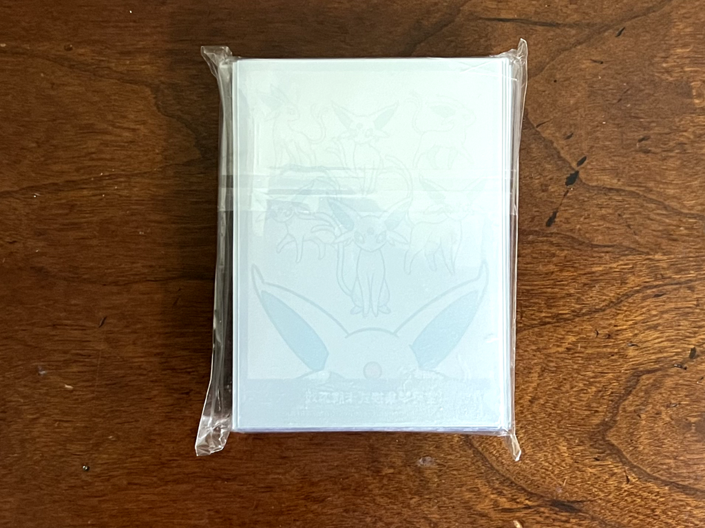 [US SELLER] Pokemon TCG Official Espeon Card Sleeves S-Chinese Sun & Moon Sealed