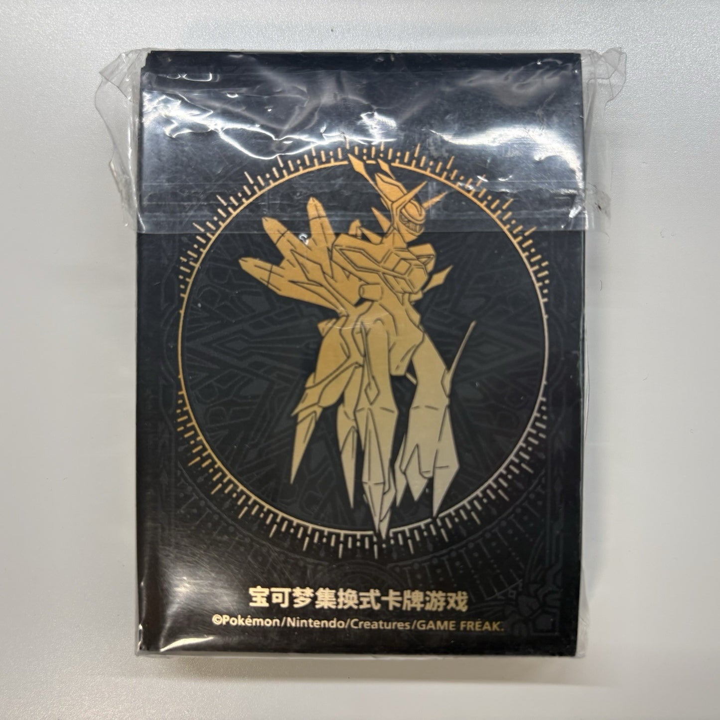 [US SELLER] Pokemon S-Chinese Origin Forme Dialga Gold Card Sleeve 64 Ct Sealed