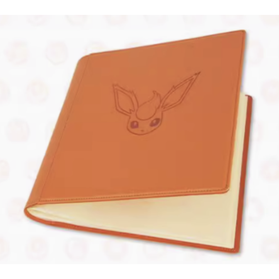[US SELLER] Pokemon Flareon 480 Slot Binder Chinese Eevee Gift Box New Sealed