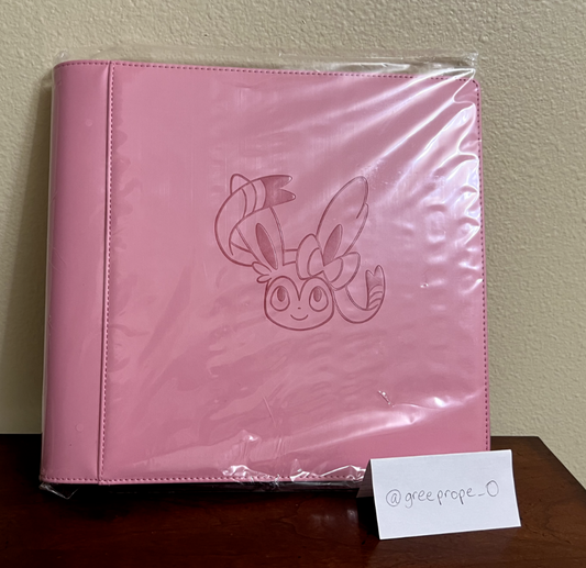 US SELLER Pokemon Sylveon 480 Slot Binder Chinese Eevee GX Gift Box - Sealed